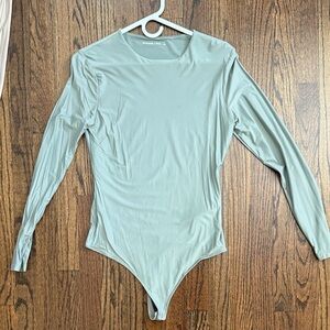 Abercrombie & Fitch Sage Green bodysuit